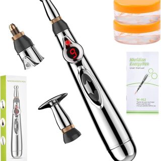 acupuncture pen, electronic pain relief therapy, meridian energy massager pen self massage tools muscle healing