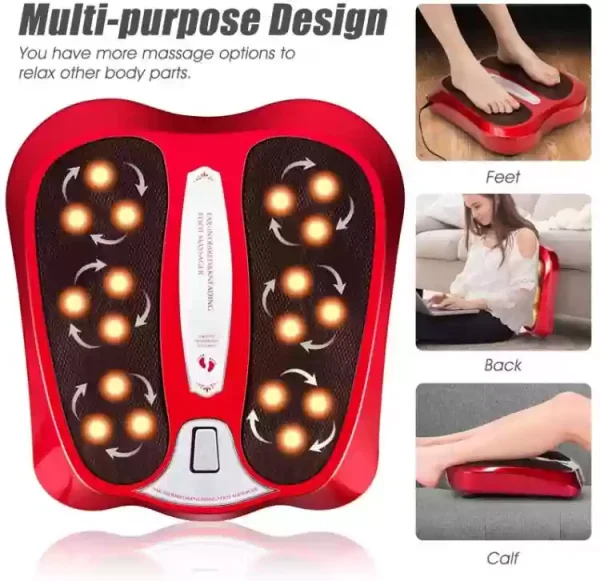 infrared and kneading foot massager