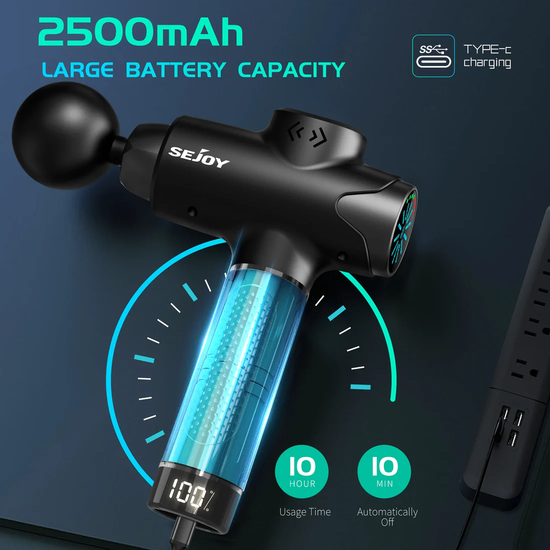 sejoy portable fascial massage gun sejoy portable fascial massage gun