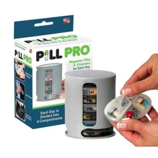 new pill pro medicine weekly storage box